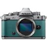 Nikon Z f Mirrorless Full Frame Camera Silver Body - Teal Blue